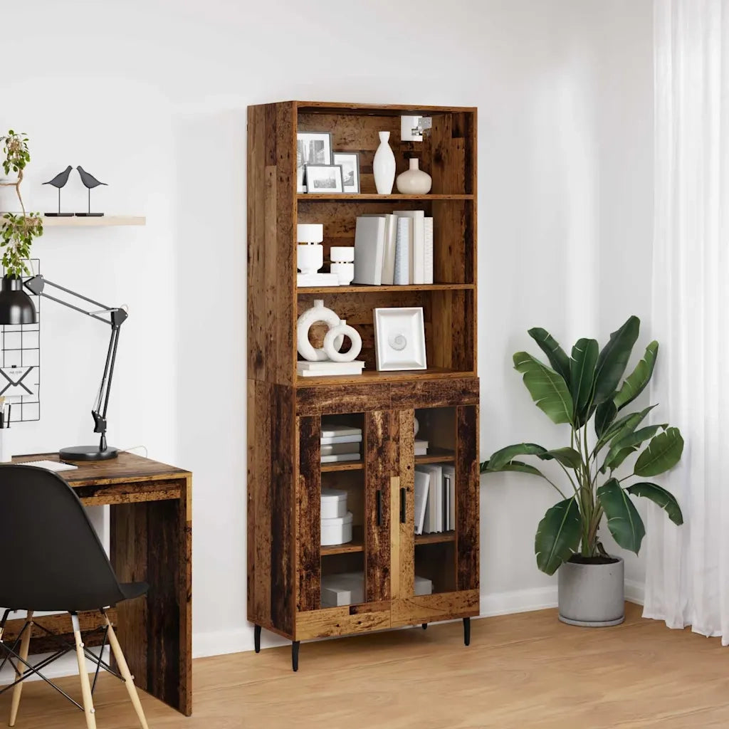 Credenza Legno vecchio 69,5 x 34 x 180 cm