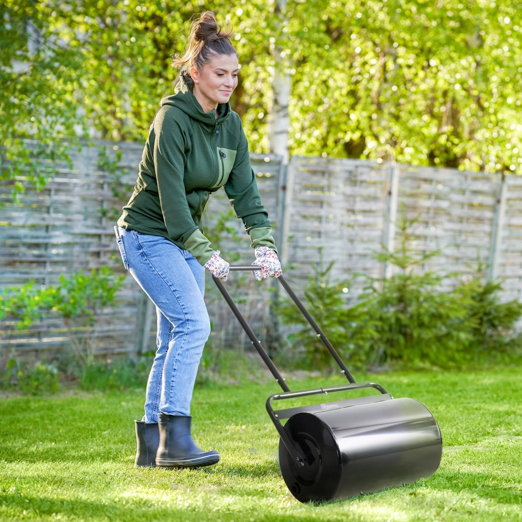 Rullo per Prato 38L con Manico a U ¨C Minimal ¨C Nero