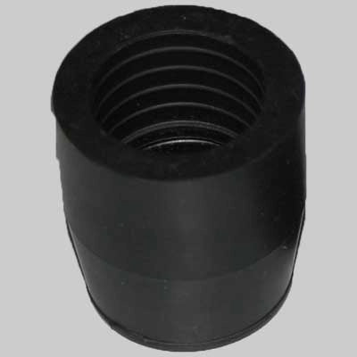 MANICOTTO IN GOMMA NERA PER GIUNZIONE CANOTTI  Ø 26 x 26     MADE IN ITALY
