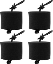 Kit di chiusura per fori di scupper 4 pezzi - Kit di manutenzione EVA - Impermeabile - Flessibile - Per kayak con sedile - Adatto per diametro foro fino a 3,1 cm