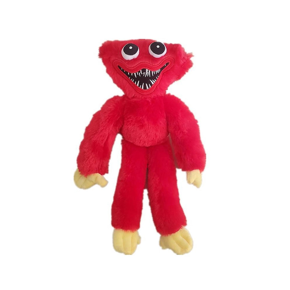 Trade Shop - Peluche Pupazzo Morbido Poppy Playtime Huggy Wuggy Plush Doll Gioco Rosso 40cm -