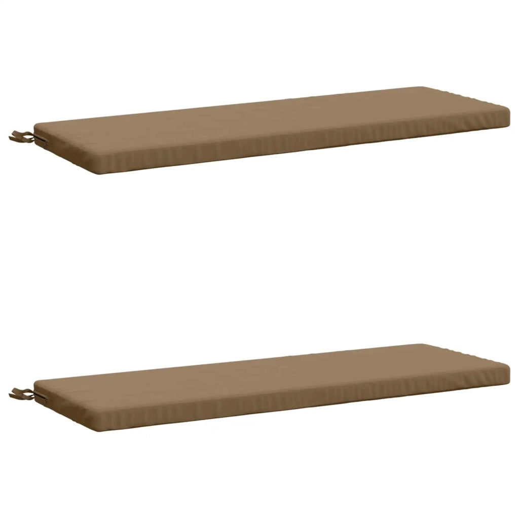 Cuscini per Panchina a 2 Pezzi SOEST 2 pz 100% Poliestere 948843