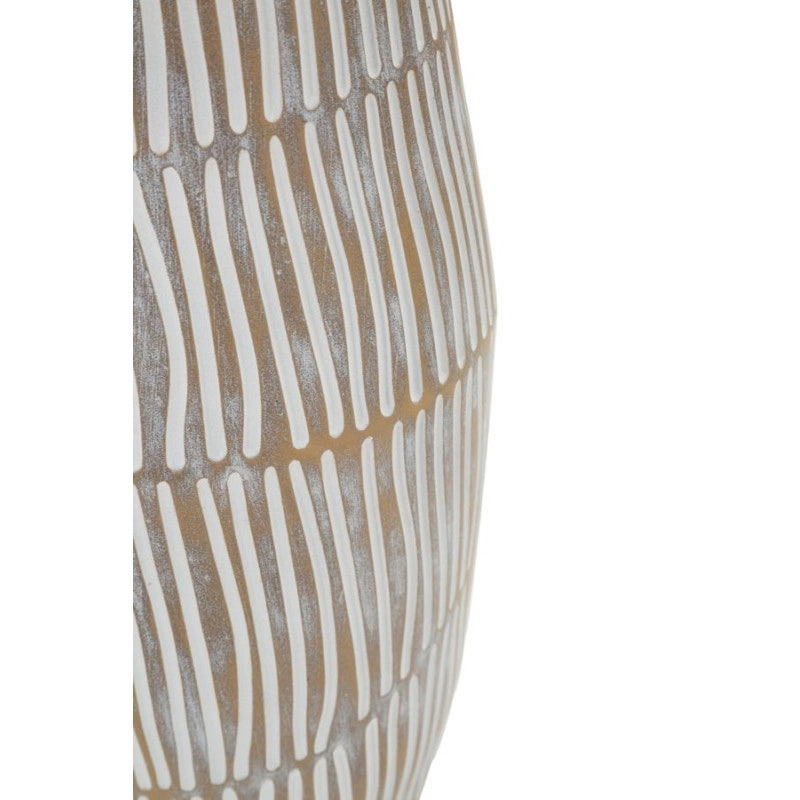 Vaso Resina Hanoi cm ø 17x47 (apertura cm ø 6)