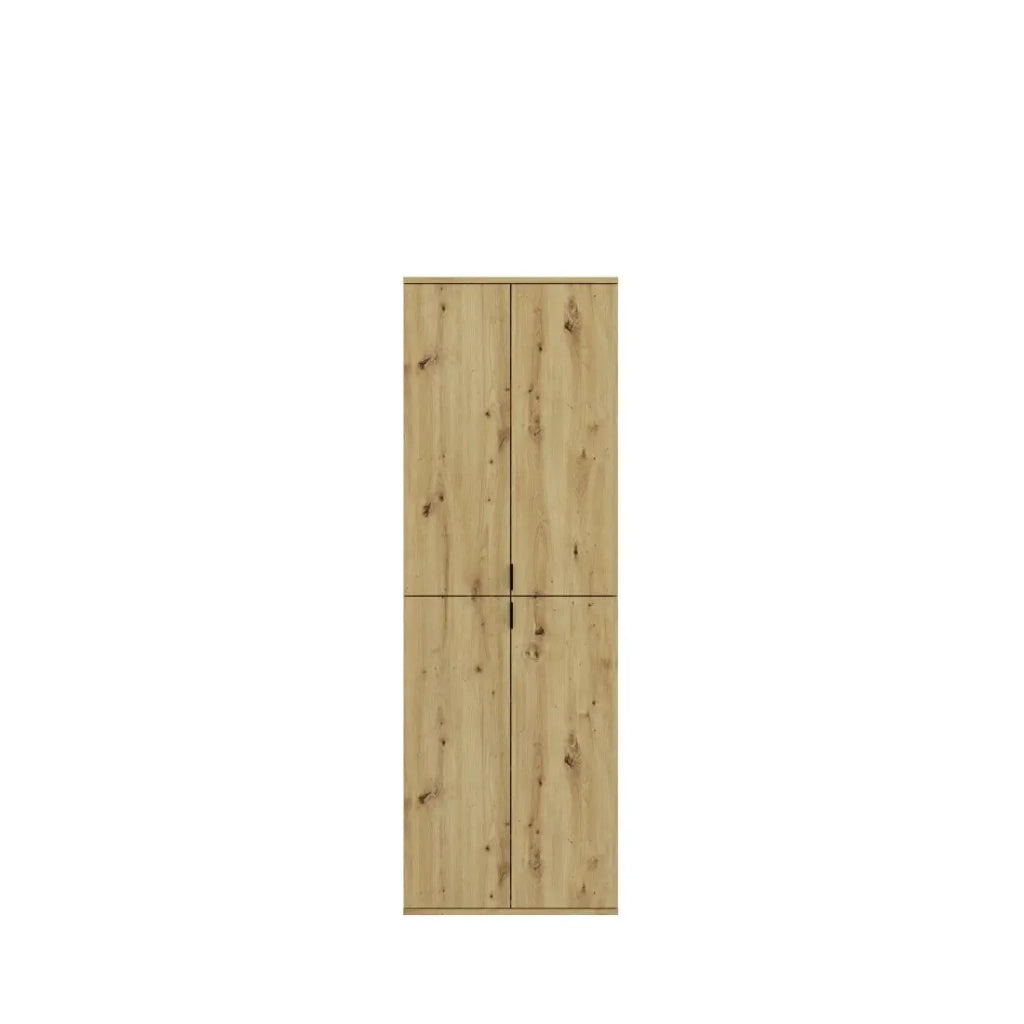 Armadio di stoccaggio BODITE – 12 porte – Rovere chiaro