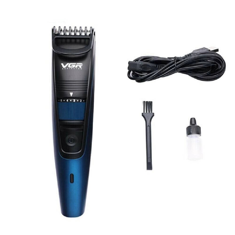 Rasoio Taglia Capelli Elettrico Regola Barba Ricaricabile 1-10mm Vgr V-052