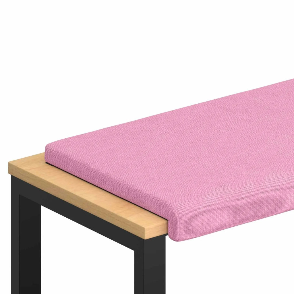 Cuscino per panchina Tessuto Rosa Profondità 35 cm 42043327