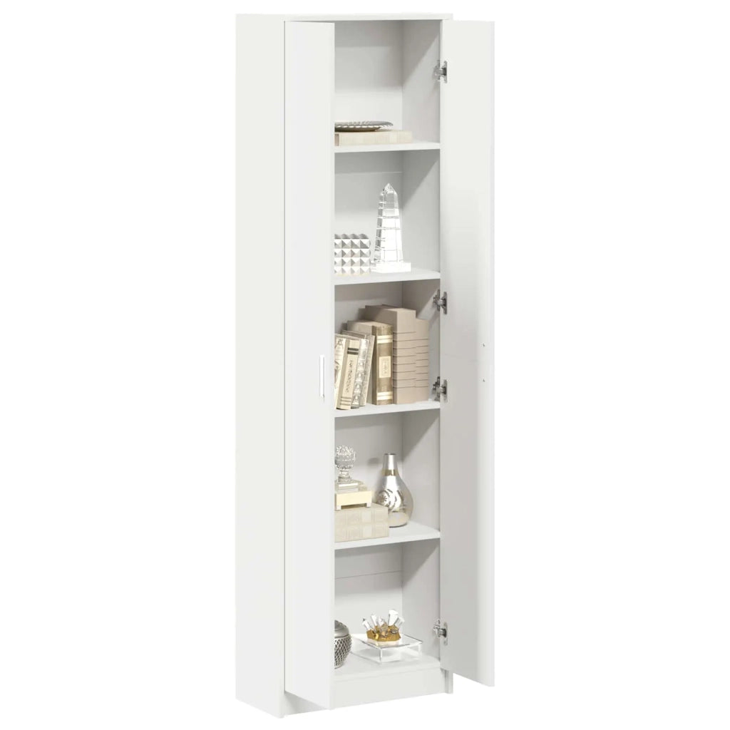 Guardaroba con porta Bianco 55 x 25 x 189 cm Legno multistrato 3334008