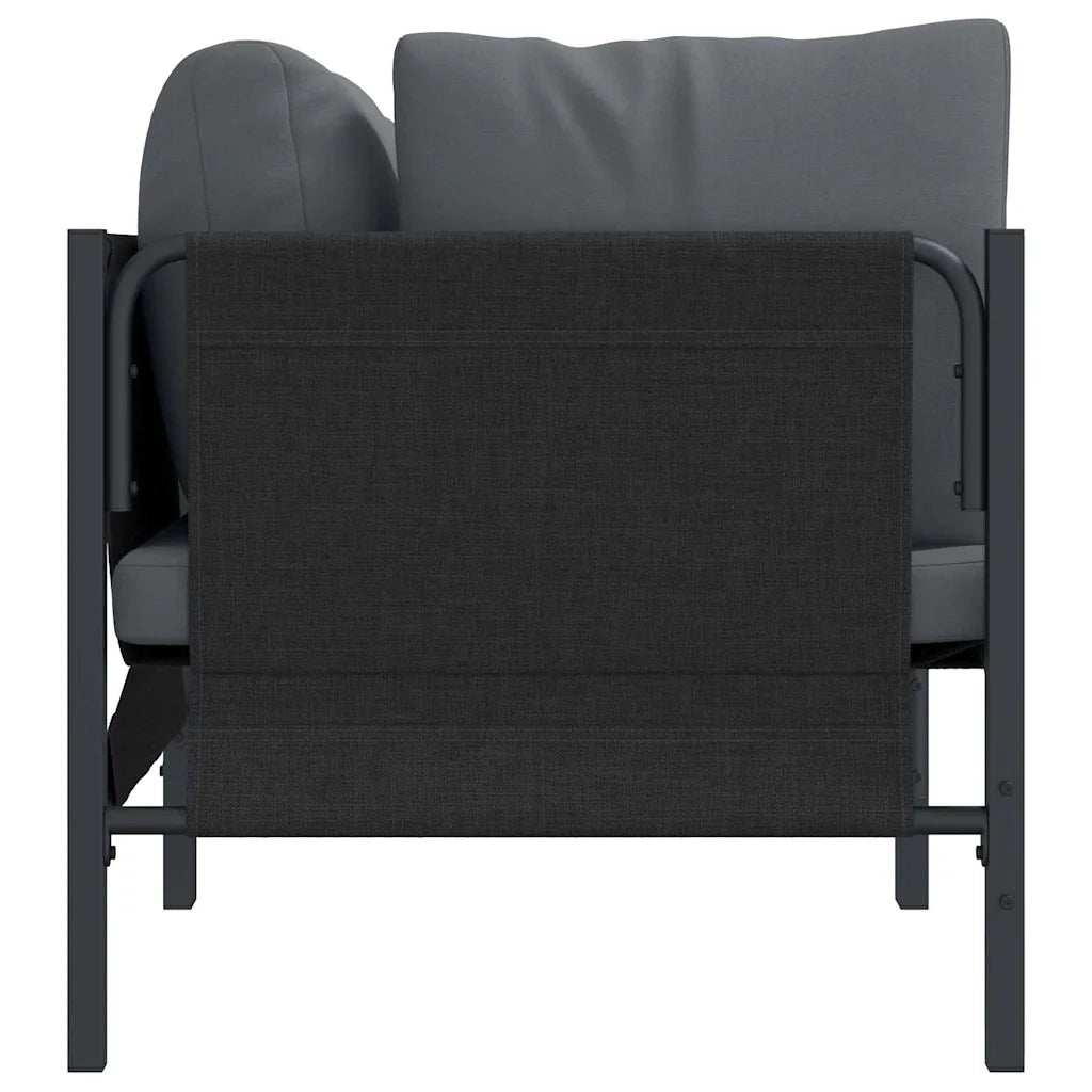 Mobili da Esterno 2 Pezzo Antracite 80 x 80 x 71 cm Acciaio 42009987