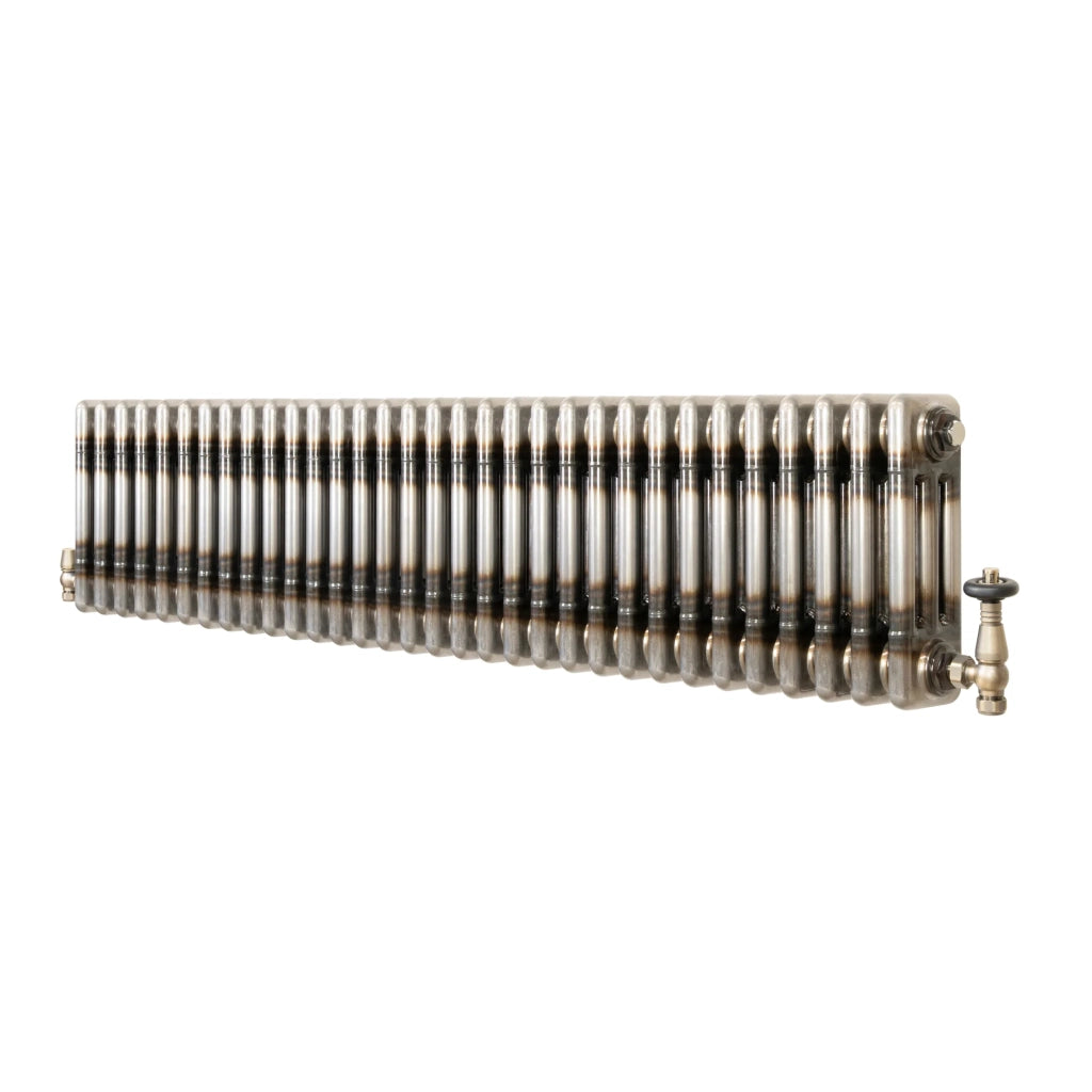 Radiatore 3 Colonne Orizzontale Metallo Grezzo 300 x 1460 mm TRV
