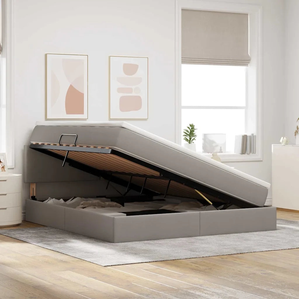 Letto con contenitore e materasso Talpa 160 x 200 cm