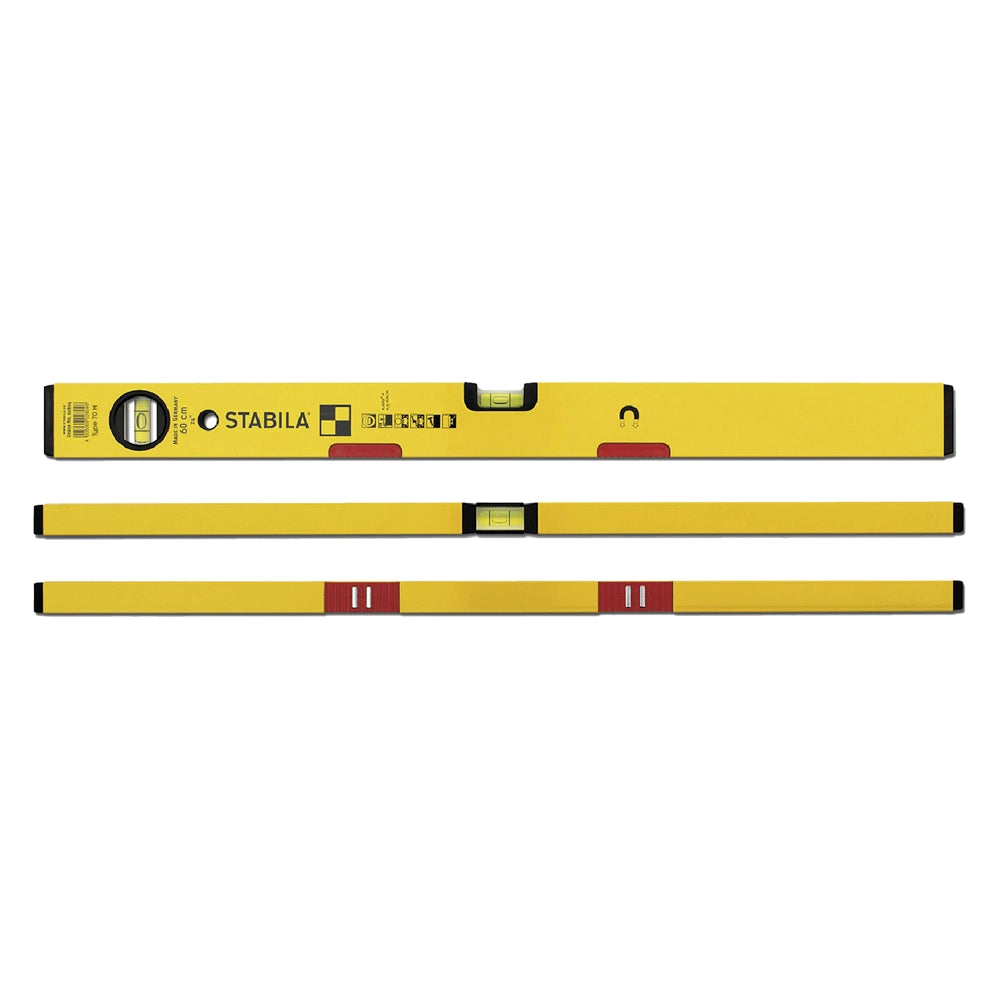 1pz livella a due fiale magnetica '70 m' cm 80 - 2 magneti cod:ferx.1018708nlm