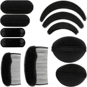 Set di Spazzole per Capelli da 11 Pezzi - Strumenti per Stile di Capelli