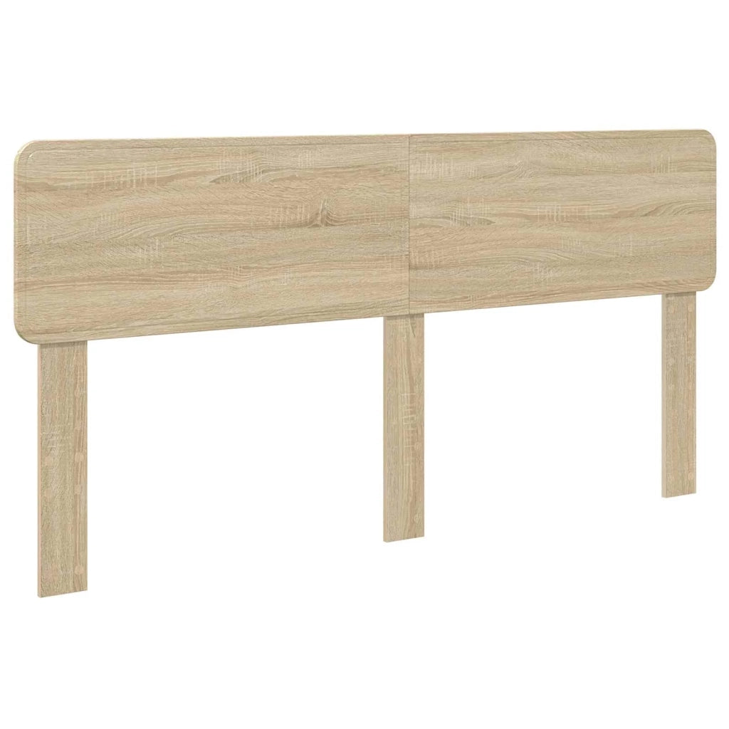 Letto con Contenitore con testiera Rovere Sonoma 180 x 200 cm 3412250
