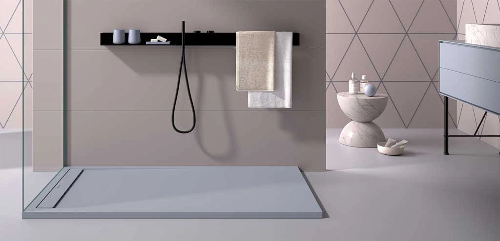 PIATTO DOCCIA MODELLO SMART 80 X 70 COLORE GRIGIO (GRIS) - LISCIO