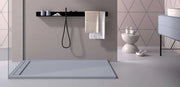 PIATTO DOCCIA MODELLO SMART 80 X 70 COLORE GRIGIO (GRIS) - LISCIO