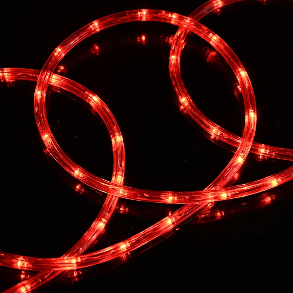 Luce a corda con 2400 LED Rosso 100 m PVC 42018933