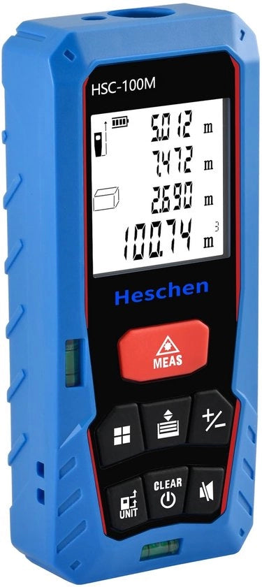 Misuratore di distanza laser portatile fino a 100 m con precisione