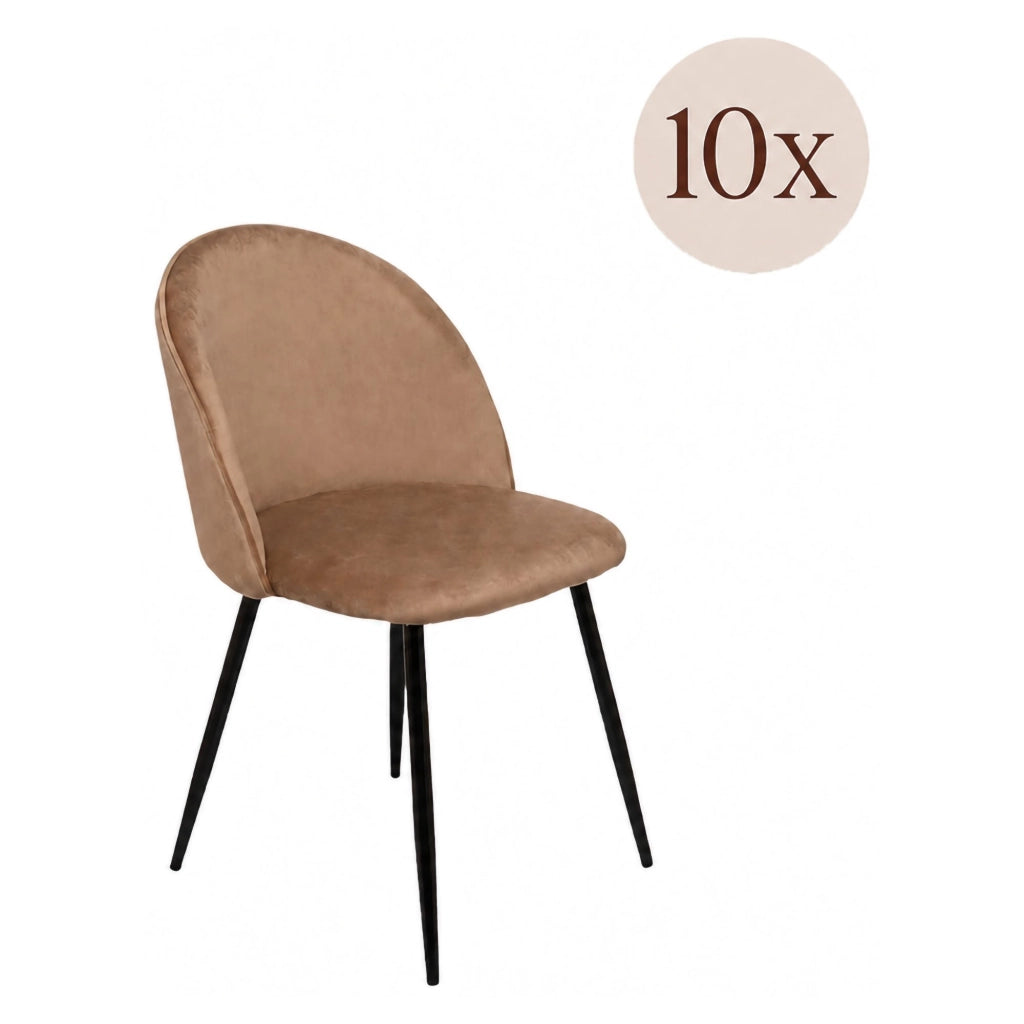 Achito, Sedia 10 Sedie, Beige