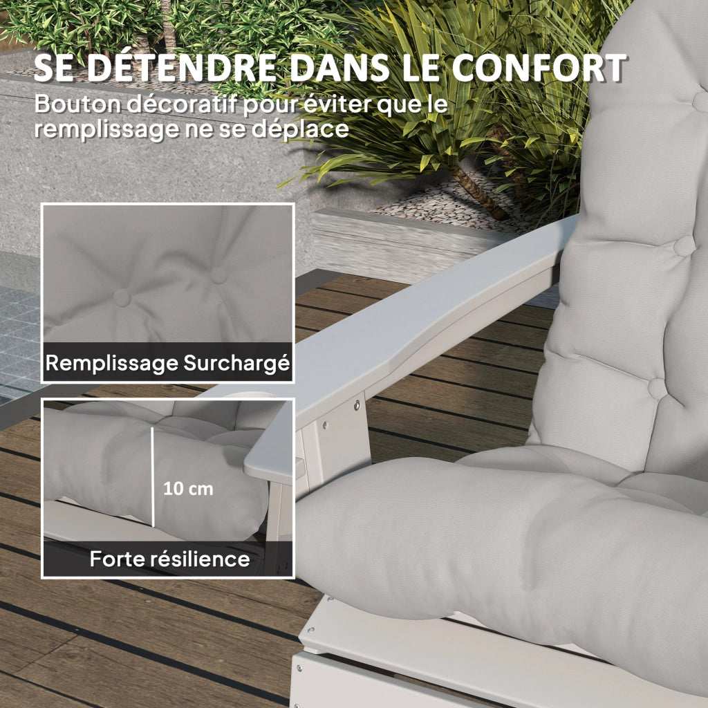 Cuscini per Sedie ¨C Minimal ¨C Grigio Chiaro