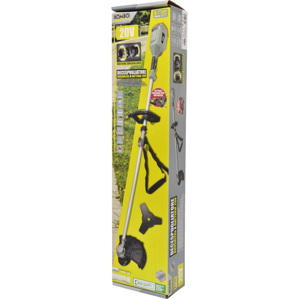 Decespugliatore a Batteria Brushless KOMBO PRO 20V
