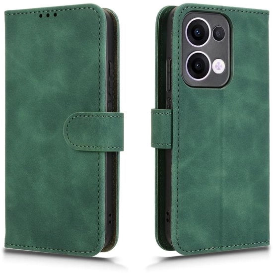 Portafoglio Premium per OPPO Reno 13 (Reno13) 5G - Pelle PU Preziosa - Protezione 360 Gradi - Antiscivolo - Ospita Carte - Funzione di Sostegno - Portafoglio per Telefono