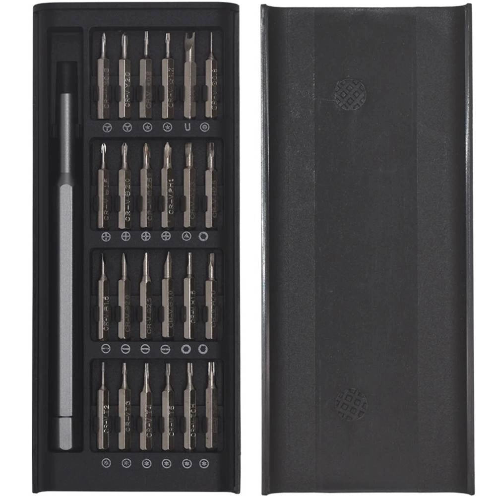 Trade Shop - Set 24 Cacciaviti Di Precisione Kit Cacciavite Combinati Magnetici X Riparazioni -