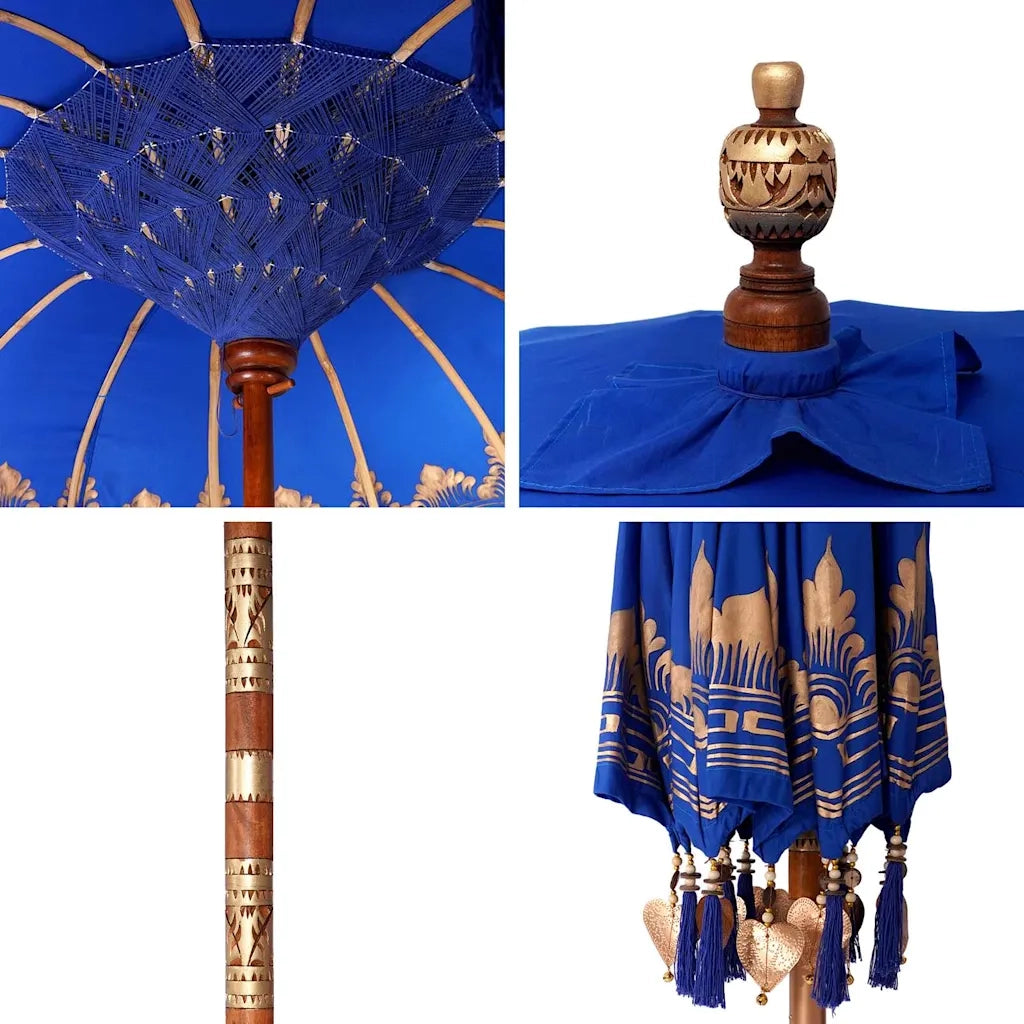 Parasol Balinese Blu 215 x 215 x 260 cm 42006457