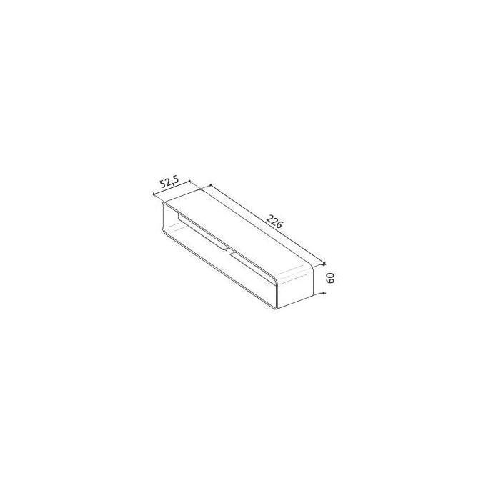 FABER S.p.A. 112.0157.295 accessorio per cappa Tubo di prolunga per cappa aspirante