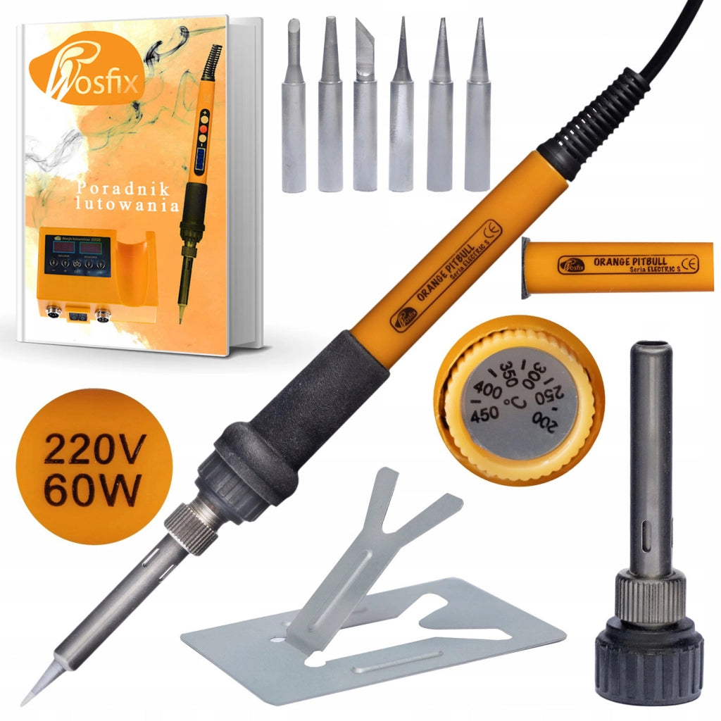 Set di Saldatura Rosfix ProFix 10 in 1 – Stazione Saldante 60W + Pistola Aria Calda 300W + Accessori
