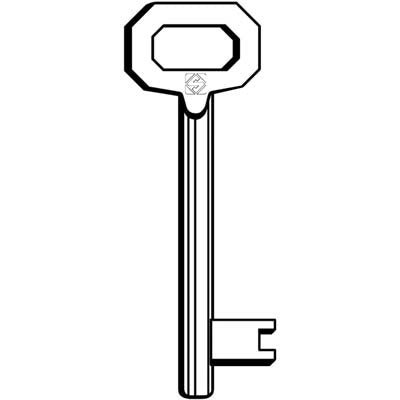 CHIAVE PATENT 5005C SILCA - OTTONE- 5 pezzi