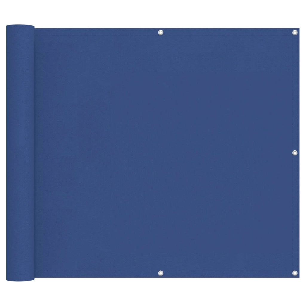 Schermo da balcone-Pannello per balcone Blu 100 x 300 cm Tessuto Oxford
