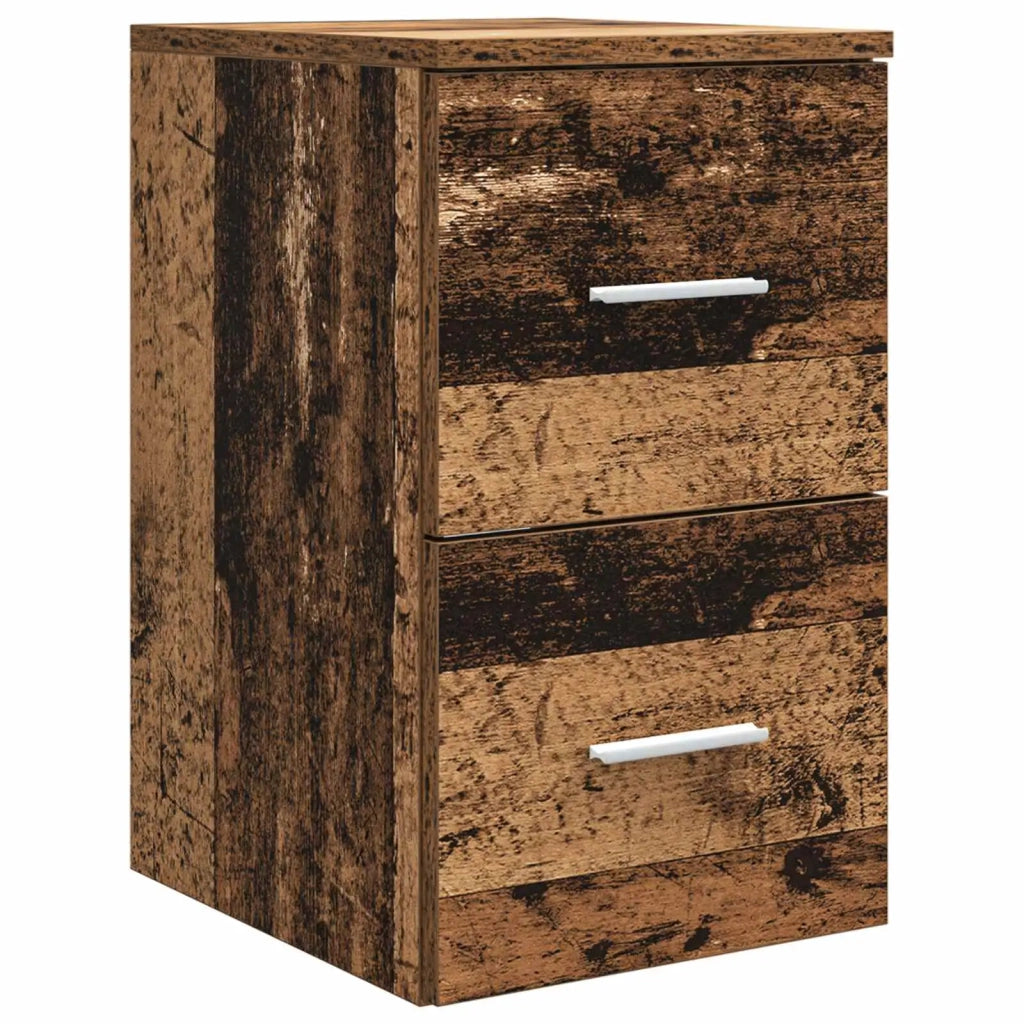 Set di Armadi da Bagno 3 pz Legno antico 49,5 x 41 x 63 cm 3405833