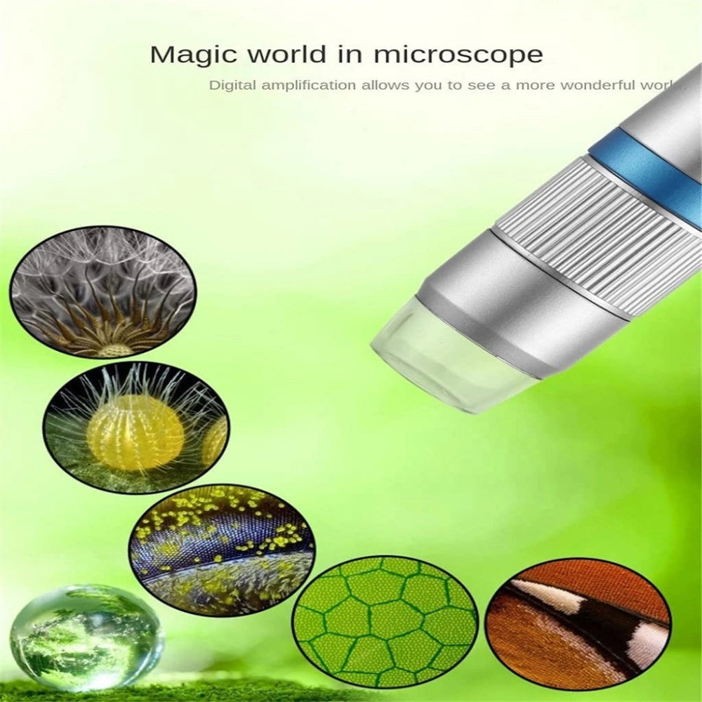 Trade Shop - Microscopio Elettronico Professionale Usb Wifi Digitale 50x - 1000x Hd Q-xw06 -