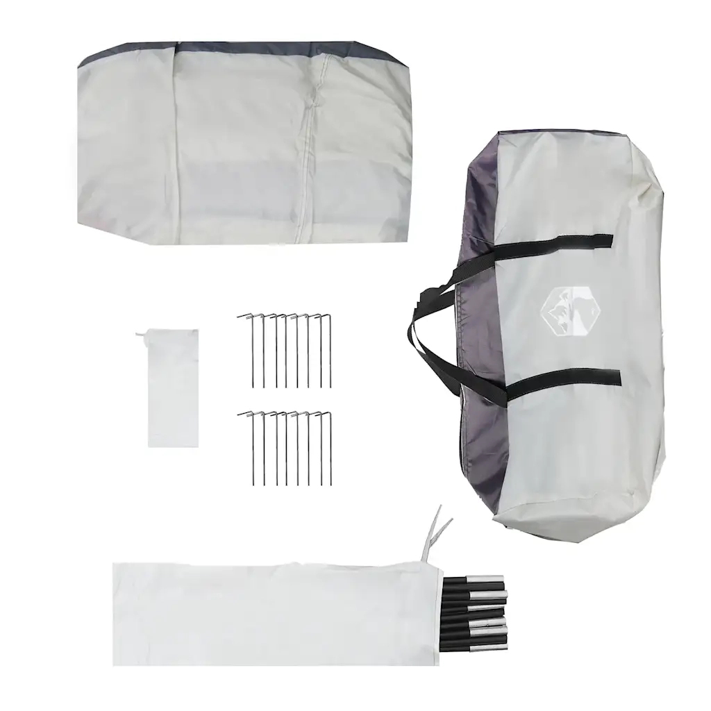 Tenda per Feste Grigia Impermeabile 4100648