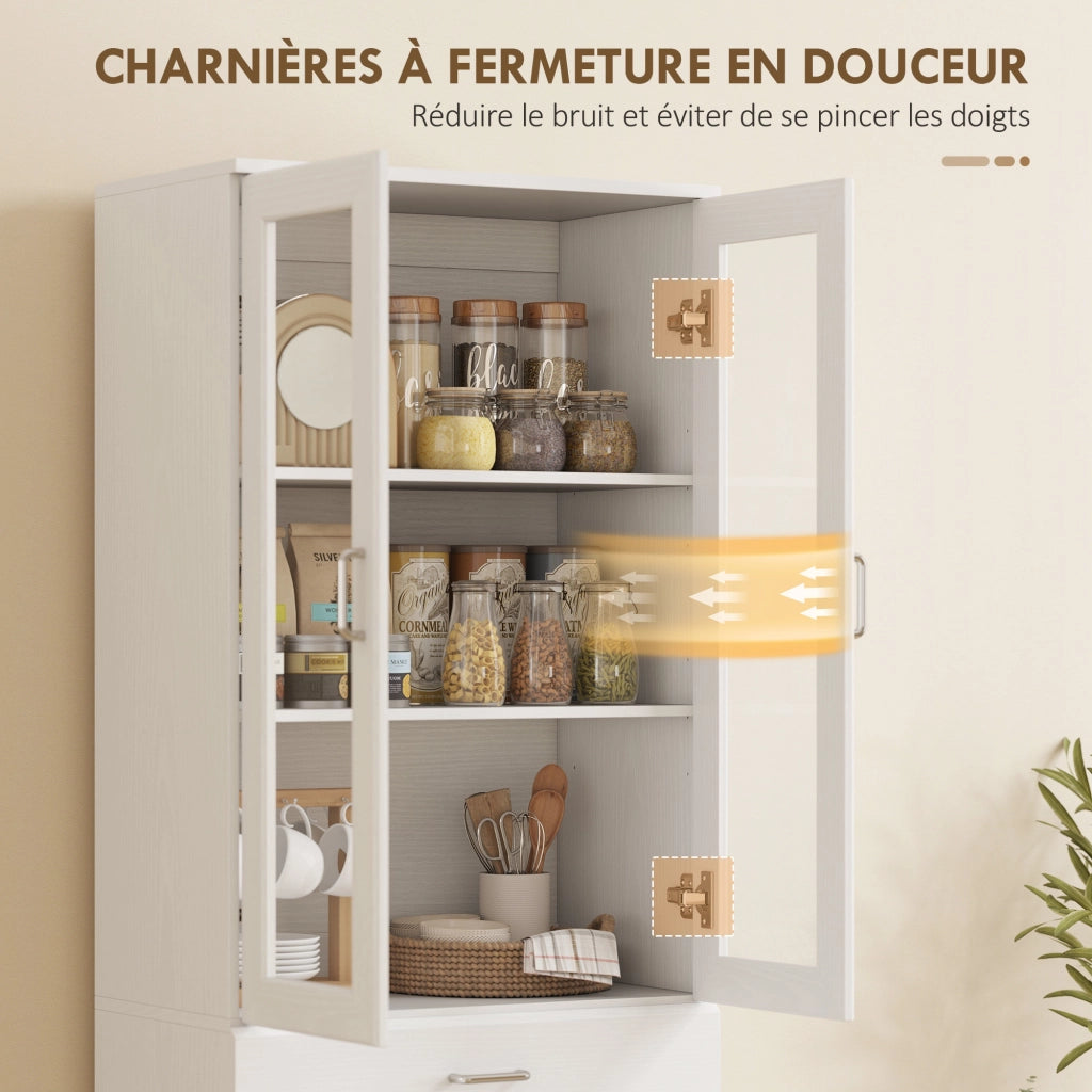 Buffet da cucina ¨C Minimal ¨C bianco 60x35x180cm