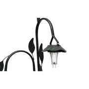Fioriere partavasi supporto in ferro battuto e lampade LED s 40543