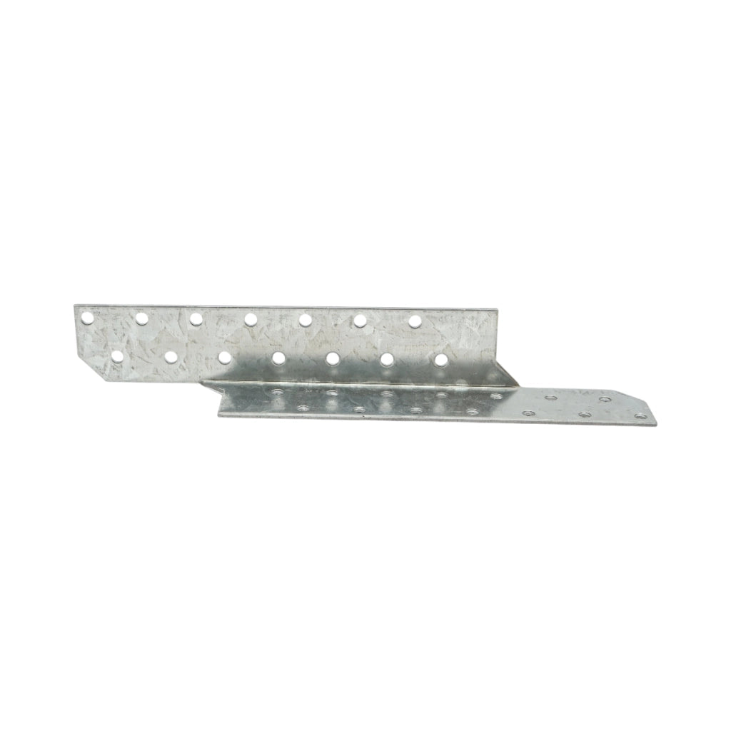Staffa a coda di rondine per travetto sinistra 33x33x210mm
