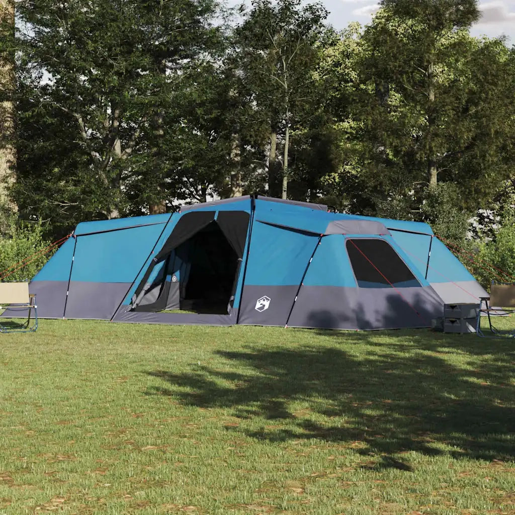 Tenda Familiare con tetto Blu 833 x 585 x 216 cm taffetà 42001152