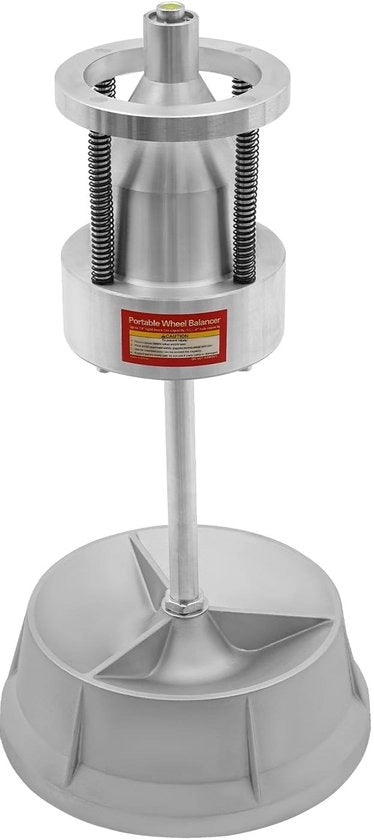 Apparecchio di bilanciamento delle gomme professionale - Bilanciatore portatile - Livello a acqua - Per auto/truck/bicicletta - Resistente alle vibrazioni - Incluso manuale d'istruzioni - Bilanciatore delle ruote
