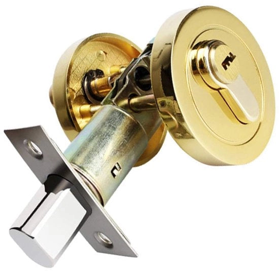 Maniglia per porte - Cilindri - Chiave - Sicuro - Duraturo - Adatto per spessori di porta 35-45 mm - Cerniera per porte