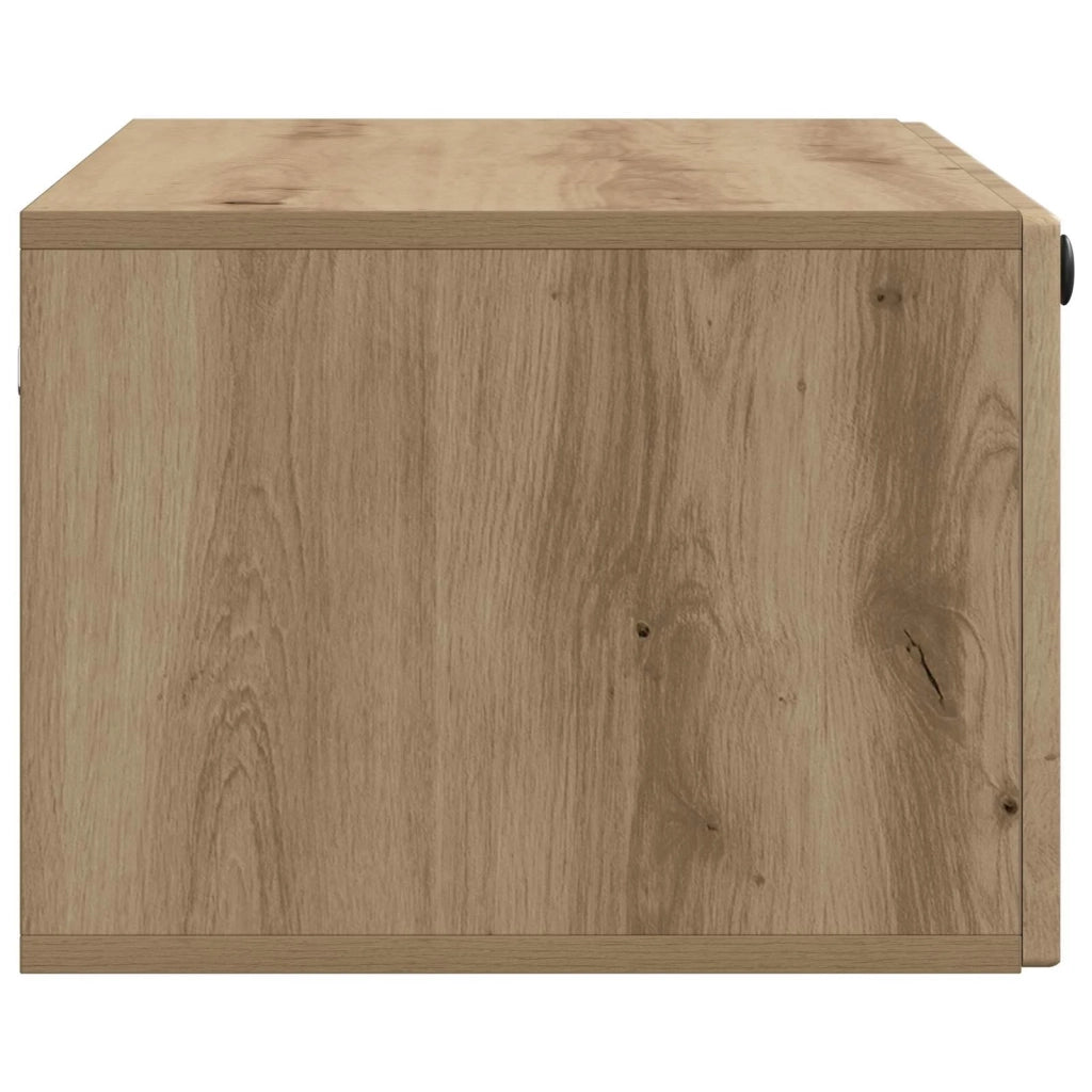 Mobile Porta TV da Muro-Credenza per TV sospesa Rovere Artigianale 78,5 x 41 x 30 cm 402172