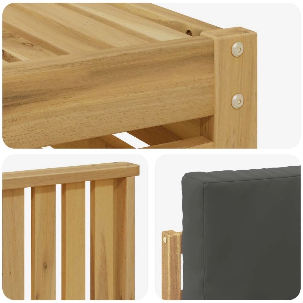 Set divani Legno di Acacia Massello 3391392