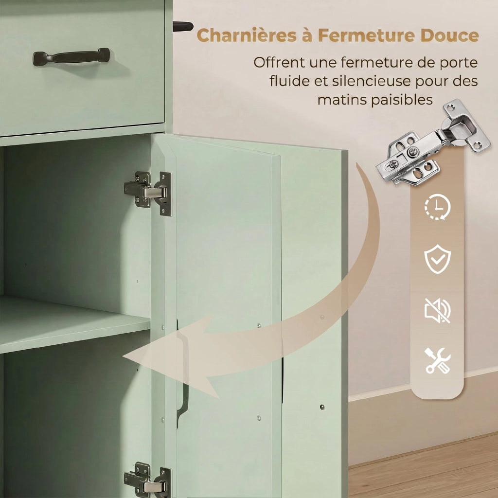 Carrello da cucina ¨C Minimal ¨C verde