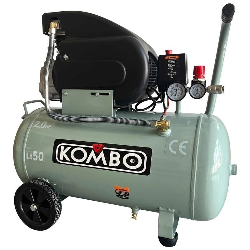 COMPRESSORE ELETTRICO 230 V -50HZ DA 2HP SERBATOIO DA 50 LT