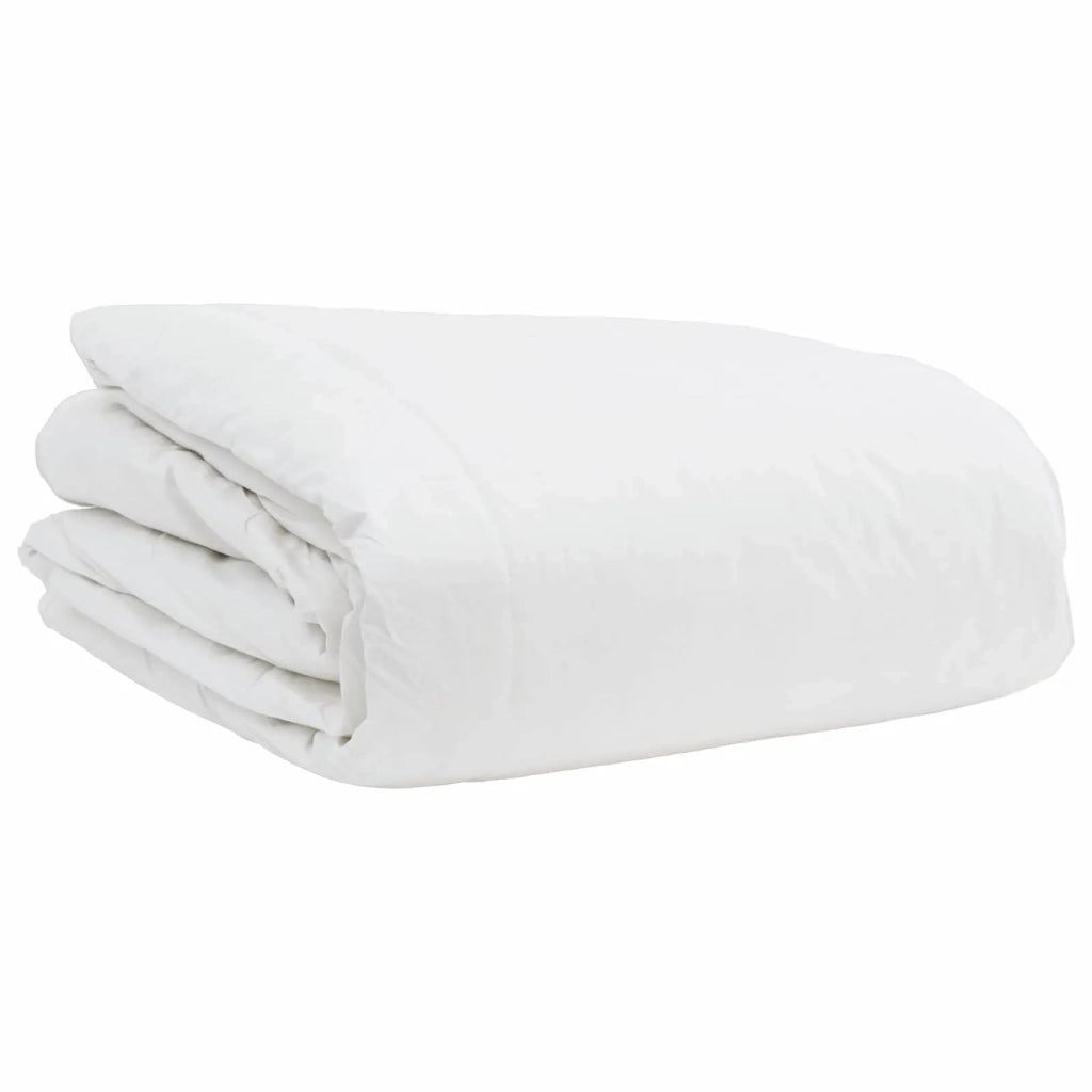 Set di Piumoni con cuscino 3 pcs Bianco Piuma d'anatra