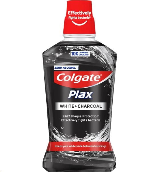 COLGATE COLLUTORIO PLAX  500 ML WHITE ONE CARBONE