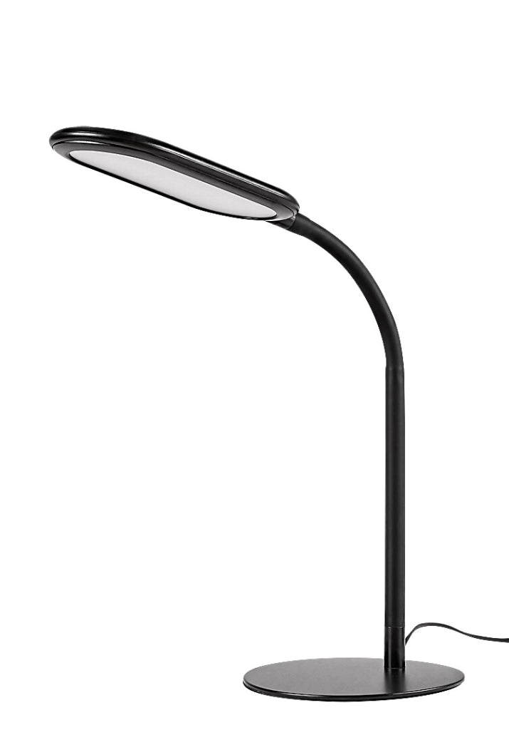 Lampada da scrivania LED nera 10W dimmerabile Rabalux