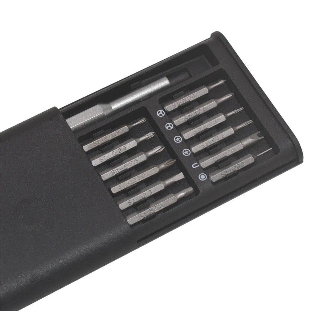 Trade Shop - Set 24 Cacciaviti Di Precisione Kit Cacciavite Combinati Magnetici X Riparazioni -
