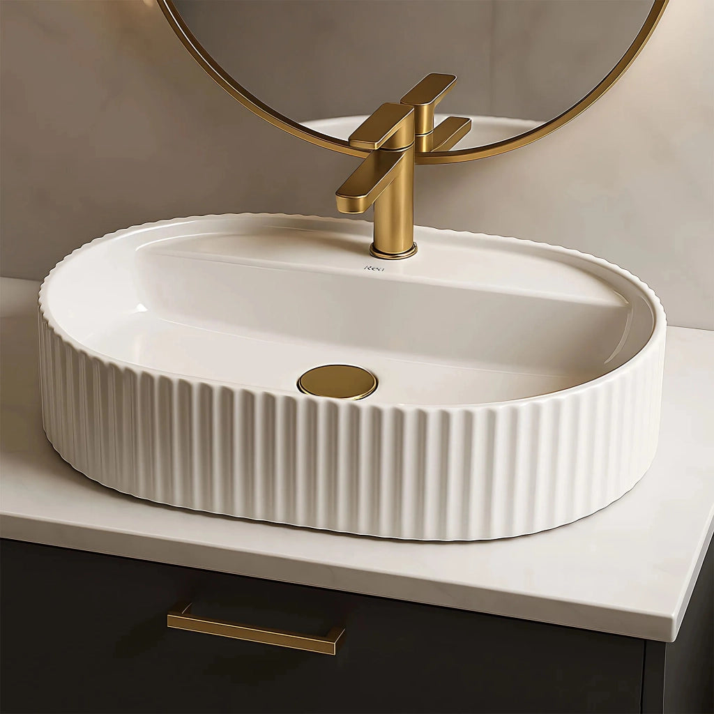 Lavabo Da Appoggio Rea Marcela 60