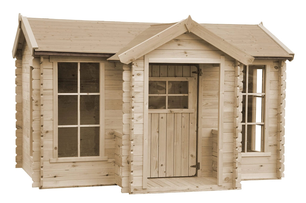 Casetta legno per bambini -  L241xL187xA151cm/ 2,63m2 - Timbela M520